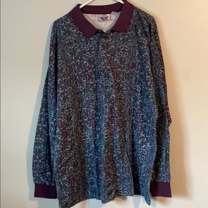 Vintage Men’s Dockers Levi’s Long Sleeve Polo